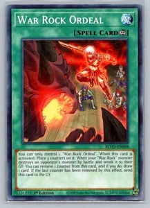 2020 Yu-Gi-Oh! 1st Edition War Rock Ordeal BLVO-DE098 - Bild 1 von 2
