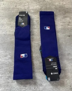 2er Set Youth Stance Socken MLB - Größe Youth Large lila NEU - Bild 1 von 5