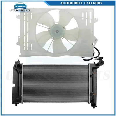 For 2003 2004 2005-2008 Toyota Matrix Corolla Electric Radiator Cooling Fan Kit - Image 1 of 4
