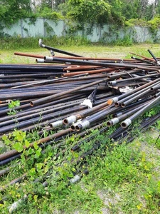 2 In Black Steel Pipe CUT TO YOUR LENGTH YOU WANT $2 Per Foot - Picture 1 of 1