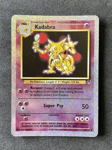Pokemon Kadabra Legendary Reverse Holo *MP* 49/110 Vintage 2002 - Picture 1 of 6