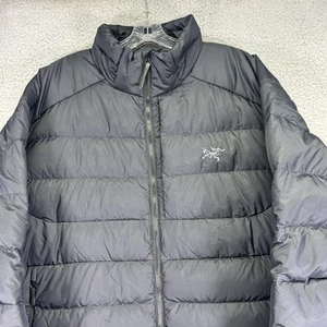 Arcteryx Thorium Jacket Mens 2XL Black Puffer Goose Down Hiking Outdoors - Picture 1 of 8