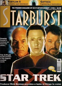 Starburst No.236 1998 MIRA FURLAN,STAR TREK INSURRECTION - Picture 1 of 1