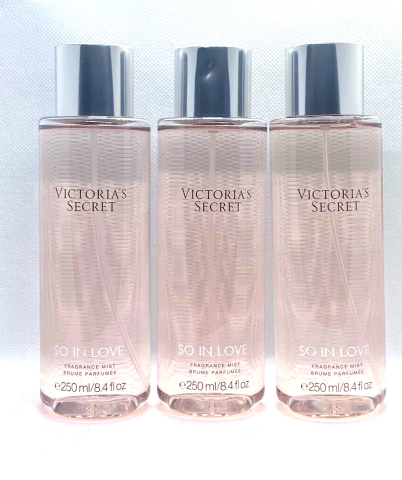 VICTORIA'S SECRET SO IN LOVE BODY MIST 8.4FL OZ *SET OF 3* - Image 1 of 1