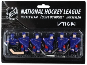 Stiga New York Rangers Table Hockey Team Pack, New Sealed Players - Picture 1 of 1