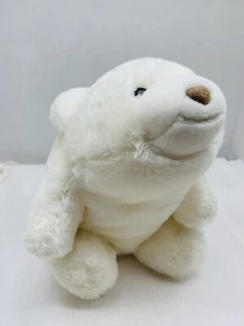Gund Snuffles Plüsch-Eisbär weiches Stofftier 10 Zoll 15165 weiß graue Nase - Bild 1 von 11