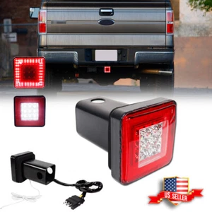 LED Run/Brake/Reverse Towing Hitch Cover Light for Class III 2" Trailer Receiver - Picture 1 of 12