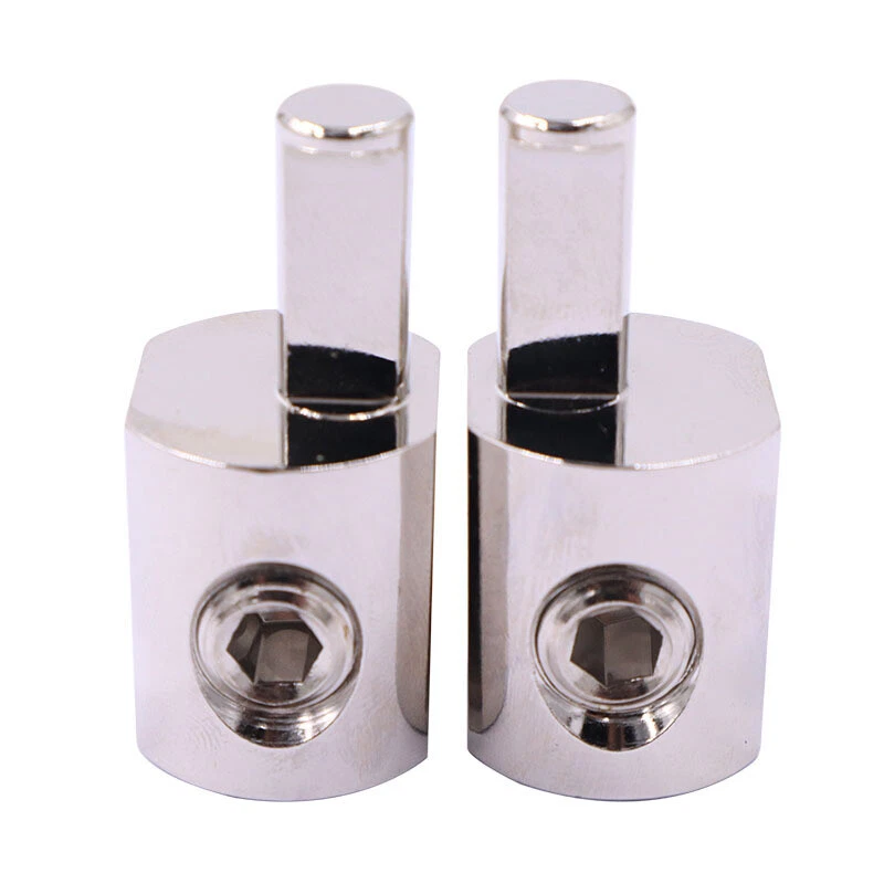 1 Pair Car Audio Power Plug Ring Terminals 1/0 To 4 Gauge Amp Input Adaptor Tool - Image 1 of 4