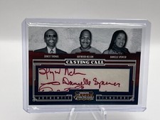 2009 Donruss Americana Casting "What's Happening Now" Thomas/Nelson/Spencer 5/30