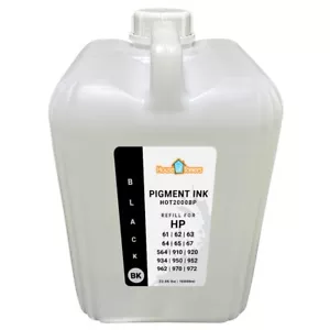 For HP Bulk Ink Refill 22 lbs Black Pigment HP 61-67,564,910,951,952,962,971,972 - Picture 1 of 1