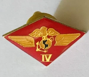 4th Marine Corps Air Wing Pin Badge United States Military Rare Vintage (H11) - Imagen 1 de 2