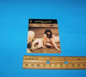 Linda Ronstadt   Collectible Photo Card  Musicards  Country Music 