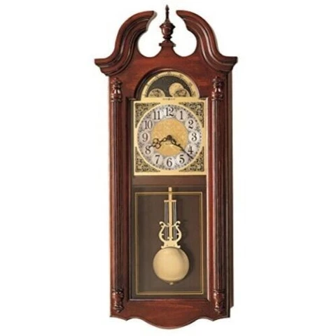 Howard Miller NEW Wall Clock in Original Box Windsor Cherry 620-159 Westminster Cover