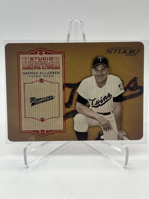 2004 DONRUSS STUDIO HARMON KILLEBREW STUDIO HERITAGE GOLD #D 061/100 SP - Image 1 of 1