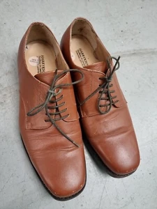 Harrykson Men’s leather shoes tan colour UK 9 - Picture 1 of 14