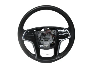 2013-2016 CADILLAC SRX STEERING WHEEL W/CONTROLS BLACK OEM - Picture 1 of 4
