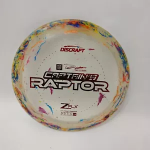 Used Discraft Captains Raptor Z FLX Jawbreaker 176g Paul Ulibarri Good - Picture 1 of 7