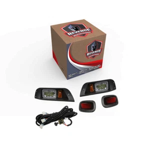 LED Adjustable Golf Cart Taillight Head Light Kit for E-Z-GO TXT 1996-2013 - Picture 1 of 2