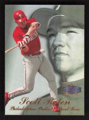 1998 Flair Showcase Row 3  #20 Scott Rolen  Philadelphia Phillies - Image 1 of 2
