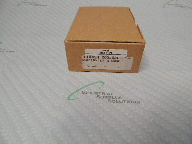 ORIENTAL MOTOR SB31-IN BRAKE PACK MODULE - Image 1 of 1