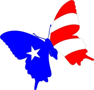 Puerto Rico Flag 4"x4" Vinyl Sticker for Car, Laptop, and Motorcycle - Picture 1 of 1