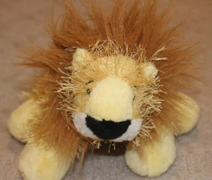 Ganz Webkinz Yellow Lion Cat African Wild Animals Plush Stuffed Safari - Picture 1 of 5