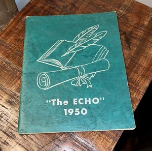 East Pepperell Massachusetts High School Yearbook 1950 The Echo Vintage - Bild 1 von 6
