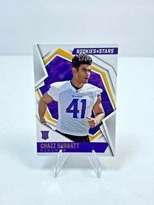 Tarjeta base Panini Rookies & Stars 2021 Chazz Surratt RC #158 Vikings - Imagen 1 de 2