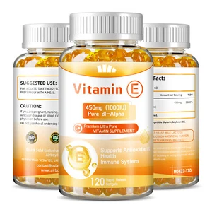 Vitamin E 450mg - Anti-Aging, Antioxidans & Immununterstützung, Haut- & Augengesundheit - Bild 1 von 6