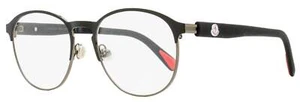 Moncler Oval Eyeglasses ML5192 001 Black 54mm - Picture 1 of 3