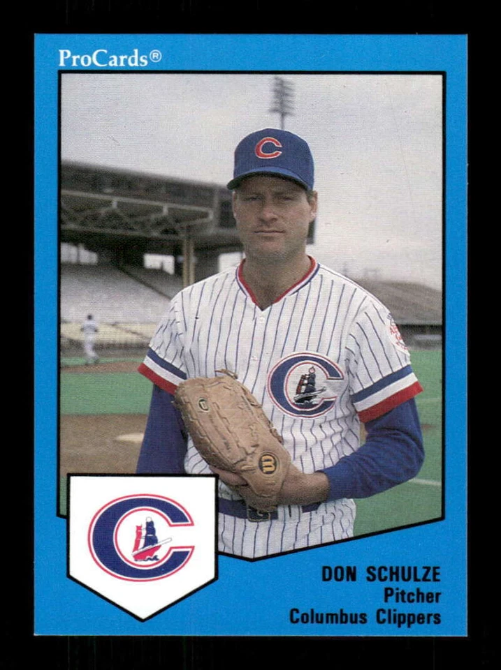 1989 ProCards Columbus Clippers 753 Don Schulze BXCP24 - Image 1 of 2