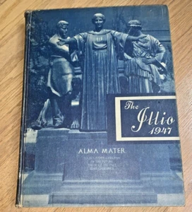 1947 UNIVERSITY OF ILLINOIS YEARBOOK - No Signatures - 634 pages - Picture 1 of 12