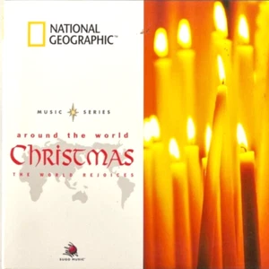 National Geographic Around the World Christmas CD 2008 w/Fold-Out Map Chart - Picture 1 of 6