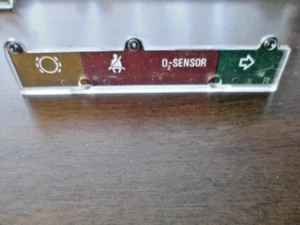 Mercedes-Benz R107 - Instrument Cluster ABS Seat Belt o2 Sensor Signal Lens - Imagen 1 de 4