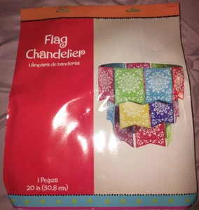 Bunter hängende Dekoration Flagge Kronleuchter für Party Amscan Cinco De Mayo - Bild 1 von 2