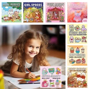 Livre de coloriage riche en éducation réduction du stress livre de poche pour adultes et adolescents - Photo 1/21