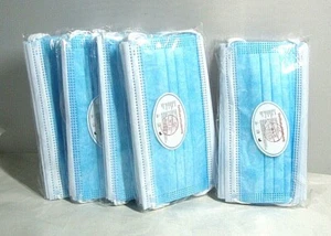 50 Stück verpackte zertifizierte 3-lagige Masken - Bild 1 von 2