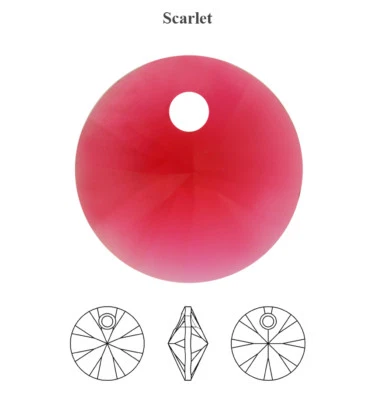 Superior PRIMERO 6428 Rivoli Crystal Pendants * More Colors - Image 1 of 2