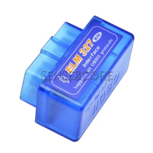 Mini ELM327 Bluetooth OBD2 OBD II dispositivo diagnostico dispositivo di test interfaccia scanner V2.1 - Foto 1 di 8