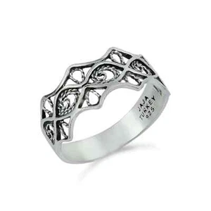 Sterlingsilber filigran Kunstbandring - Bild 1 von 5