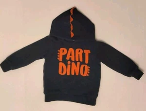 Sudadera pulóver con capucha con púas Carter’s Toddler Boys 2T Part Dino - Imagen 1 de 3