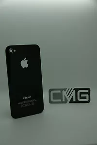 Original Apple Backcover Akkudeckel Rückschale vom Apple iPhone 4 in black - Bild 1 von 2