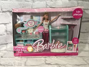 I CAN BE COOKING KUCHENBÄCKER BARBIE PUPPENSPIELSET 2006 MATTEL K8626 K8625 Neu SFJ - Bild 1 von 10