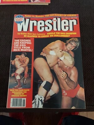 Июнь 1983 Журнал Рестлер Рик Флэр против Барри Уиндхэма Обложка - Изображение 1 из 4