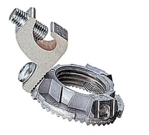 THOMAS & BETTS L050GRL 1/2 Inch Aluminum Locknut With Lay-in-lug And Screw $30 - Picture 1 of 6
