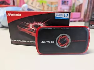 AverMedia C875 AVT-C875 Live Gamer Portable Capture Device Black Red - Picture 1 of 12