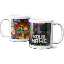 Minecraft Mug (Personalised)- Gift Mug  - Birthday / Christmas