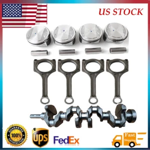 Crankshaft & Piston Set & Con Rod For Hyundai Kia Tucson Forte 2010-up - Picture 1 of 17