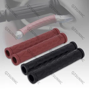 2 Pcs Motorcycle Bike Brake Clutch Lever Cover Grips Handgrip Guard Rubber Cover - Foto 1 di 20