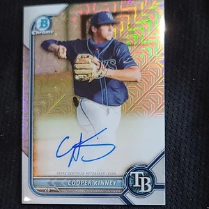 2022 Bowman Chrome Mega Cooper Kinney Auto Mojo Tampa Bay Rays #BMA-CK Prospects - Bild 1 von 10